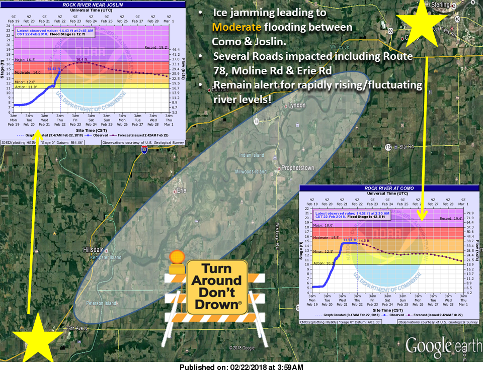 NWS: Flood map